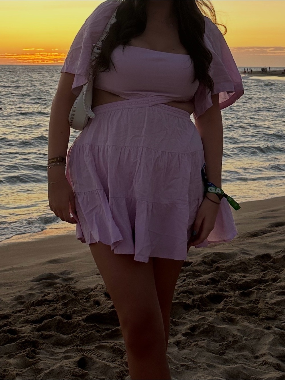 Free People Light Purple Dress